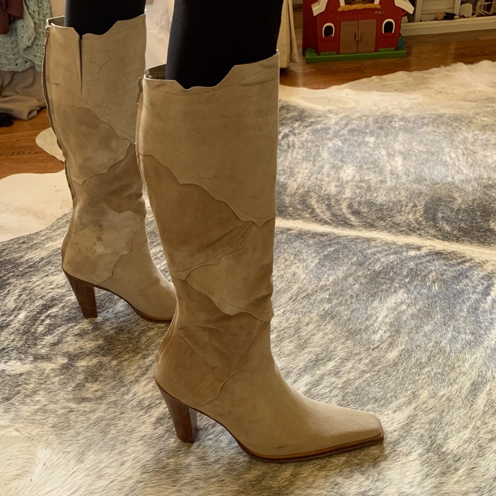 Nine West Tan/Beige Boots